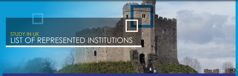 Study in the UK – List of represented institutions